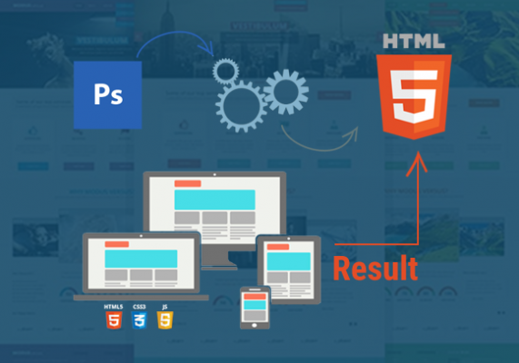 PSD to HTML Conversion in Karachi Hyderabad